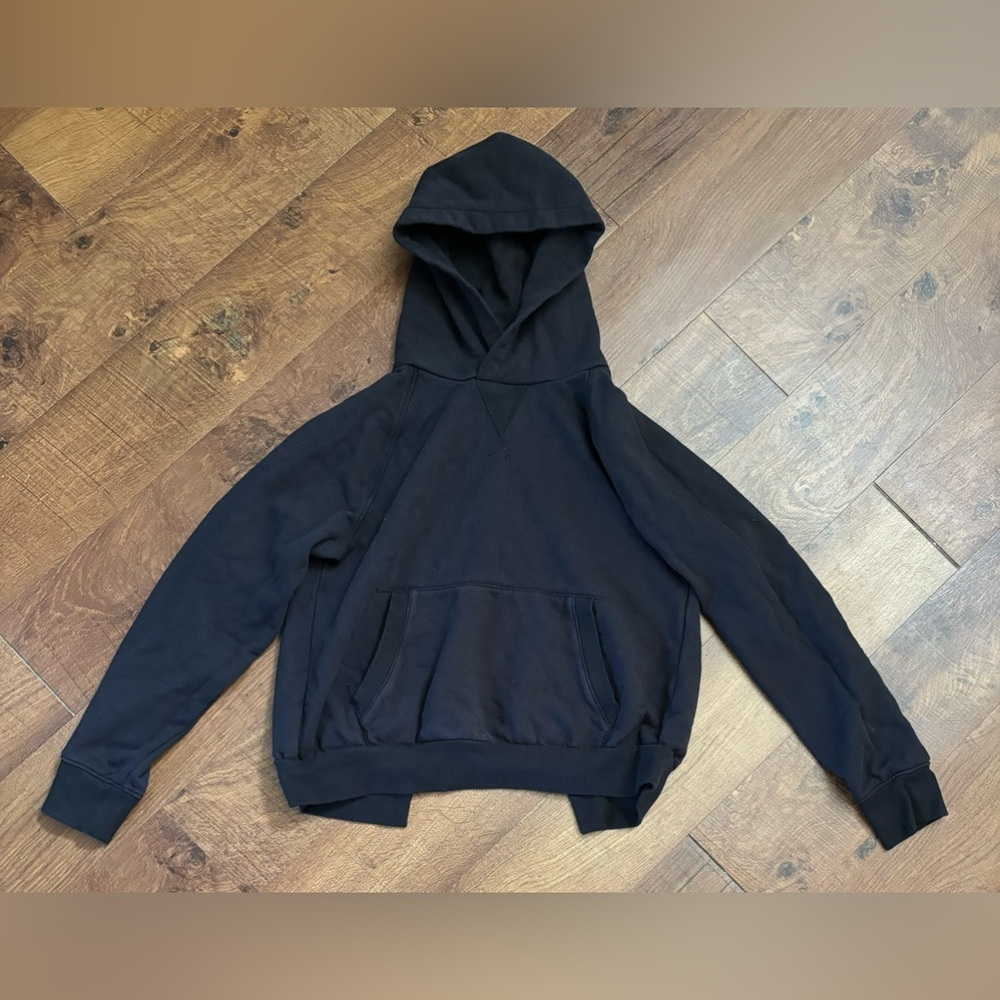 Athleta open back hoodie women Sz medium black